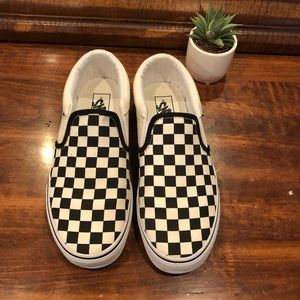 Checkered vans